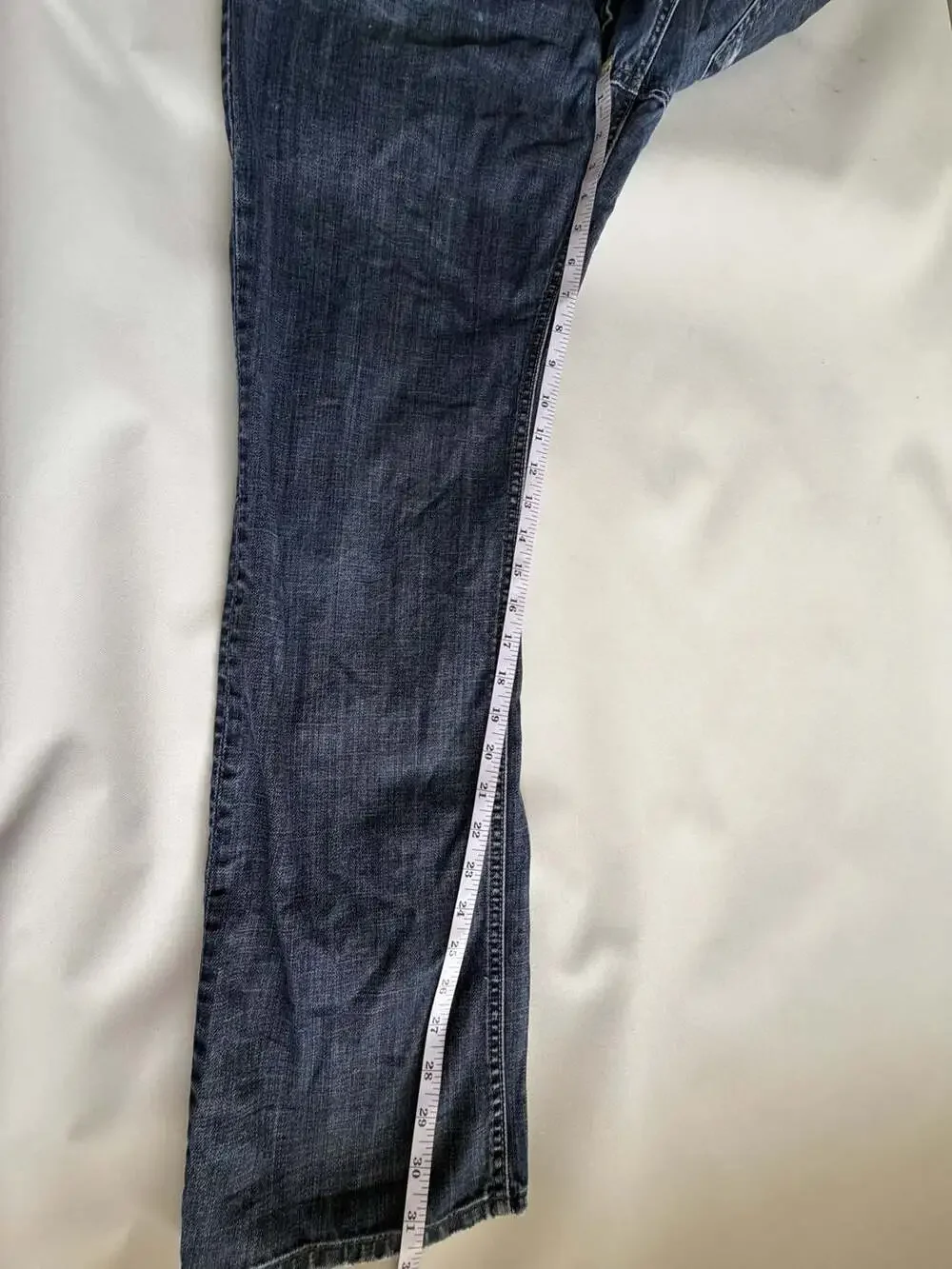 Buffalo David Bitton Mens Dark Wash Stretch Jeans Slim Straight Leg
